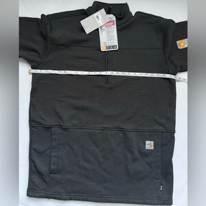 Carhartt Black Quarter-Zip Sweatshirt